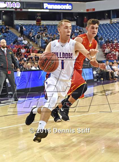 Thumbnail 1 in Folsom vs. Jesuit (CIF SJS D1 Semifinal) photogallery.
