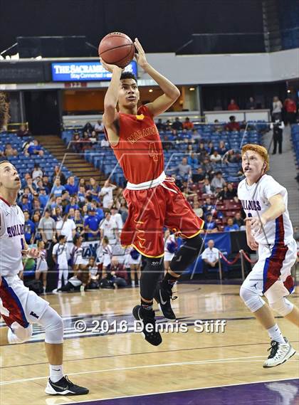 Thumbnail 2 in Folsom vs. Jesuit (CIF SJS D1 Semifinal) photogallery.
