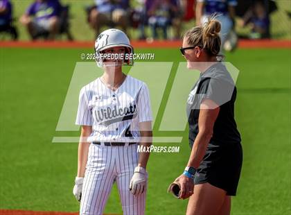 Thumbnail 2 in Guyer vs. Weslaco (UIL 6A Softball Semifinal) photogallery.