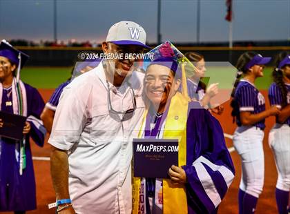 Thumbnail 1 in Guyer vs. Weslaco (UIL 6A Softball Semifinal) photogallery.