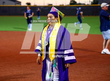 Thumbnail 3 in Guyer vs. Weslaco (UIL 6A Softball Semifinal) photogallery.