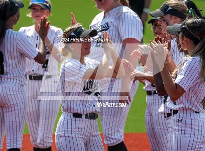 Thumbnail 1 in Guyer vs. Weslaco (UIL 6A Softball Semifinal) photogallery.