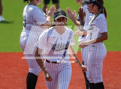 Thumbnail 2 in Guyer vs. Weslaco (UIL 6A Softball Semifinal) photogallery.
