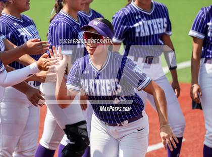 Thumbnail 2 in Guyer vs. Weslaco (UIL 6A Softball Semifinal) photogallery.