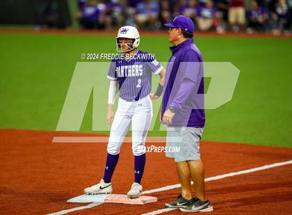 Thumbnail 3 in Guyer vs. Weslaco (UIL 6A Softball Semifinal) photogallery.