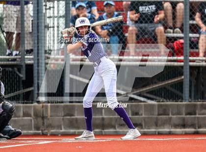 Thumbnail 1 in Guyer vs. Weslaco (UIL 6A Softball Semifinal) photogallery.