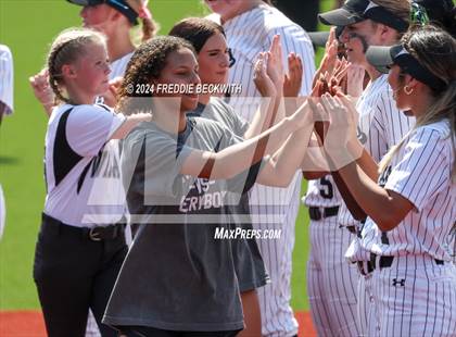 Thumbnail 1 in Guyer vs. Weslaco (UIL 6A Softball Semifinal) photogallery.
