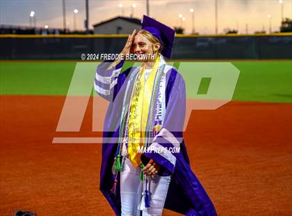 Thumbnail 2 in Guyer vs. Weslaco (UIL 6A Softball Semifinal) photogallery.