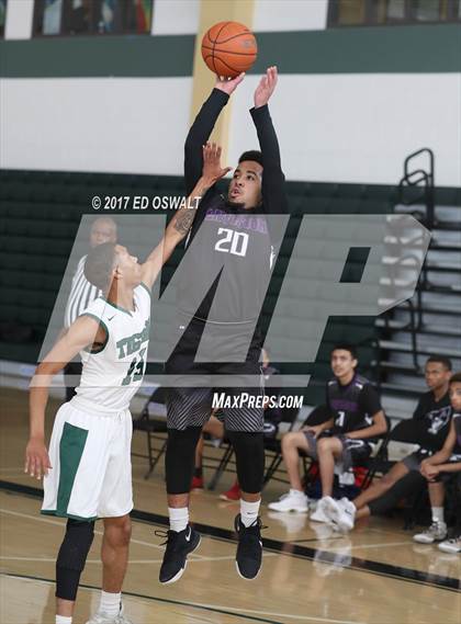 Thumbnail 3 in Fremont vs. Envision Academy (Gauchos Holiday Hoops Classic) photogallery.