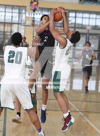 Thumbnail 3 in Fremont vs. Envision Academy (Gauchos Holiday Hoops Classic) photogallery.