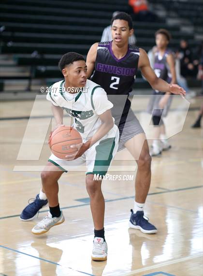 Thumbnail 3 in Fremont vs. Envision Academy (Gauchos Holiday Hoops Classic) photogallery.
