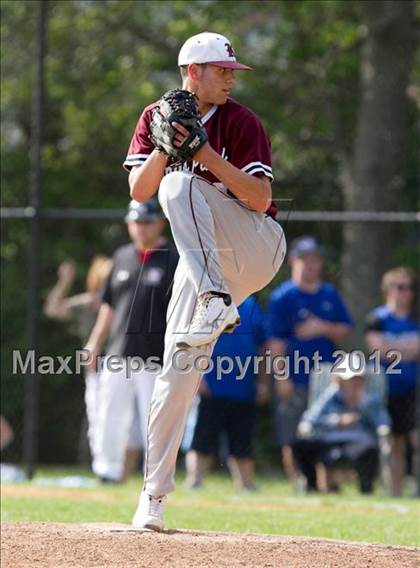 Thumbnail 1 in Kings Park vs. Patchogue-Medford Section XI Class AA Playoffs Rd 1 photogallery.