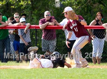 Thumbnail 1 in Kings Park vs. Patchogue-Medford Section XI Class AA Playoffs Rd 1 photogallery.