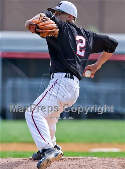 Thumbnail 2 in Kings Park vs. Patchogue-Medford Section XI Class AA Playoffs Rd 1 photogallery.