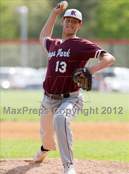 Thumbnail 3 in Kings Park vs. Patchogue-Medford Section XI Class AA Playoffs Rd 1 photogallery.