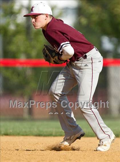 Thumbnail 1 in Kings Park vs. Patchogue-Medford Section XI Class AA Playoffs Rd 1 photogallery.