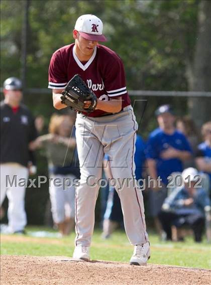 Thumbnail 2 in Kings Park vs. Patchogue-Medford Section XI Class AA Playoffs Rd 1 photogallery.