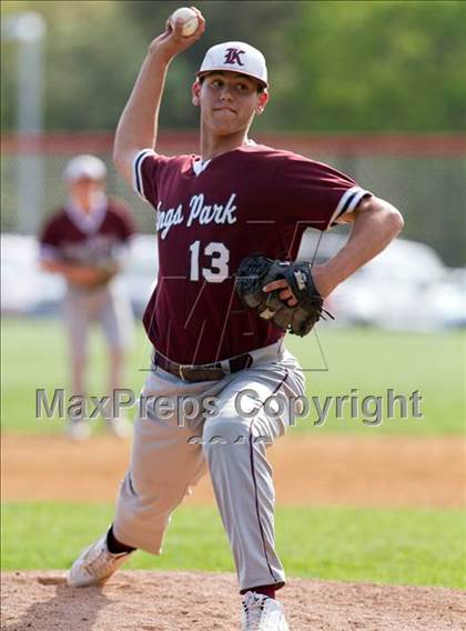 Thumbnail 3 in Kings Park vs. Patchogue-Medford Section XI Class AA Playoffs Rd 1 photogallery.