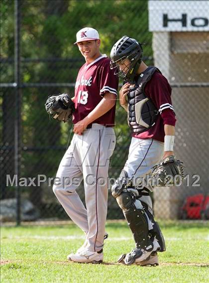 Thumbnail 1 in Kings Park vs. Patchogue-Medford Section XI Class AA Playoffs Rd 1 photogallery.