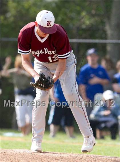 Thumbnail 1 in Kings Park vs. Patchogue-Medford Section XI Class AA Playoffs Rd 1 photogallery.