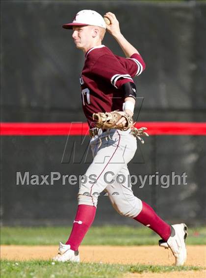 Thumbnail 1 in Kings Park vs. Patchogue-Medford Section XI Class AA Playoffs Rd 1 photogallery.