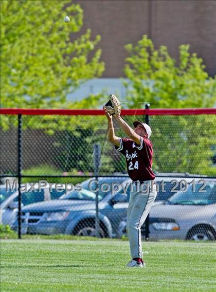 Thumbnail 1 in Kings Park vs. Patchogue-Medford Section XI Class AA Playoffs Rd 1 photogallery.