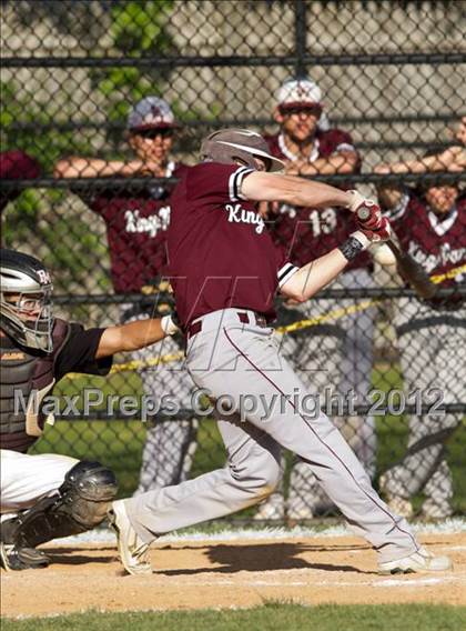 Thumbnail 2 in Kings Park vs. Patchogue-Medford Section XI Class AA Playoffs Rd 1 photogallery.