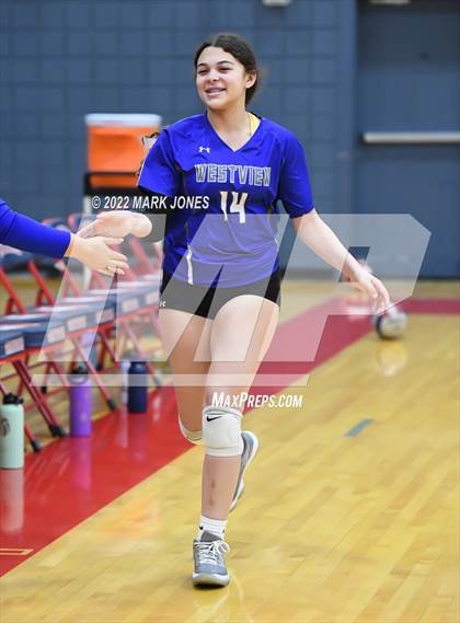 Thumbnail 2 in Centennial vs. Westview - AIA 5A Play-In photogallery.