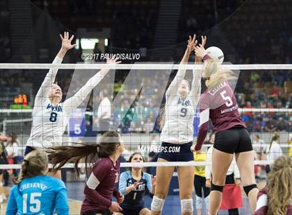 Thumbnail 2 in Valor Christian vs. Cheyenne Mountain (CHSAA 4A Pool Play) photogallery.