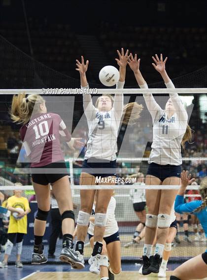 Thumbnail 3 in Valor Christian vs. Cheyenne Mountain (CHSAA 4A Pool Play) photogallery.