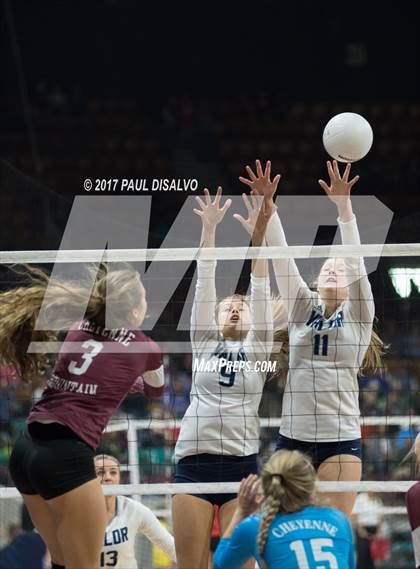 Thumbnail 1 in Valor Christian vs. Cheyenne Mountain (CHSAA 4A Pool Play) photogallery.