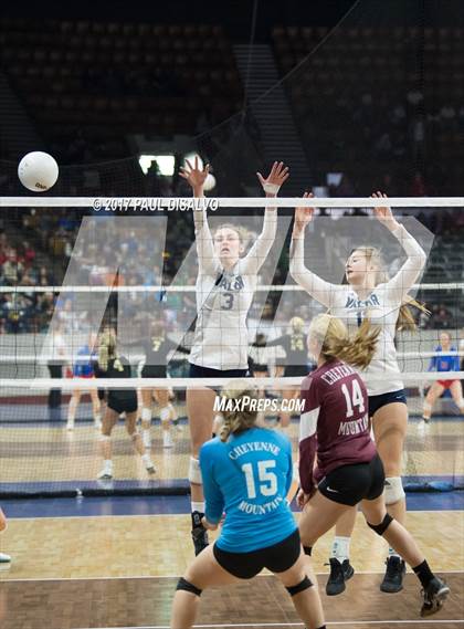 Thumbnail 1 in Valor Christian vs. Cheyenne Mountain (CHSAA 4A Pool Play) photogallery.