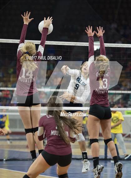 Thumbnail 3 in Valor Christian vs. Cheyenne Mountain (CHSAA 4A Pool Play) photogallery.