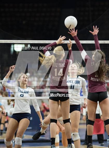 Thumbnail 2 in Valor Christian vs. Cheyenne Mountain (CHSAA 4A Pool Play) photogallery.