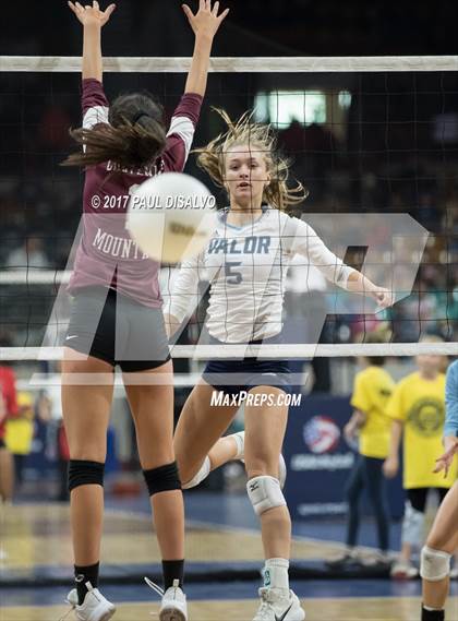 Thumbnail 3 in Valor Christian vs. Cheyenne Mountain (CHSAA 4A Pool Play) photogallery.