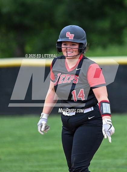 Thumbnail 1 in South Webster vs Dawson-Bryant (OHSAA Division VI District Semifinal) photogallery.