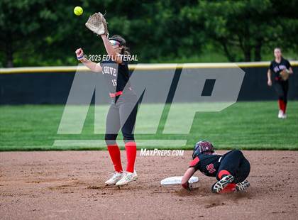 Thumbnail 2 in South Webster vs Dawson-Bryant (OHSAA Division VI District Semifinal) photogallery.