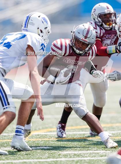 Thumbnail 3 in Kearny vs La Jolla Country Day (SDFNL Kickoff) photogallery.