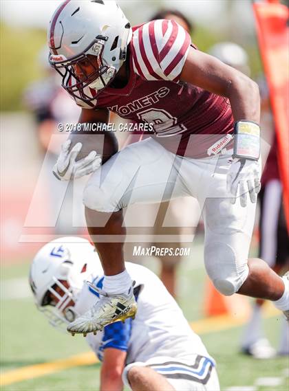 Thumbnail 2 in Kearny vs La Jolla Country Day (SDFNL Kickoff) photogallery.