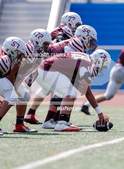 Thumbnail 1 in Kearny vs La Jolla Country Day (SDFNL Kickoff) photogallery.