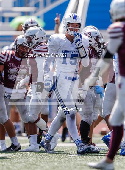 Thumbnail 2 in Kearny vs La Jolla Country Day (SDFNL Kickoff) photogallery.