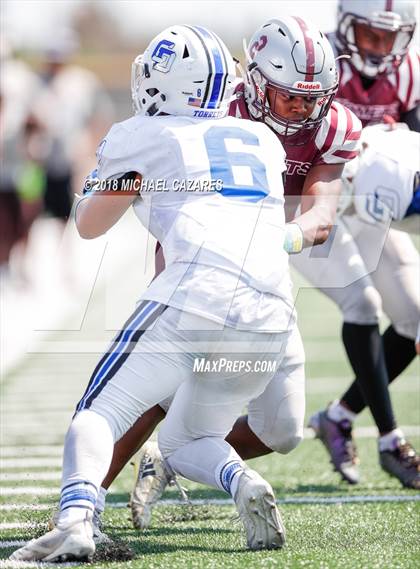 Thumbnail 2 in Kearny vs La Jolla Country Day (SDFNL Kickoff) photogallery.