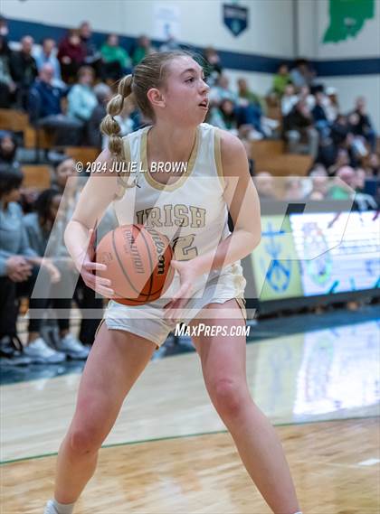 Thumbnail 3 in Lawrence North vs. Cathedral (IHSAA 4A Sectional 10 First Round) photogallery.