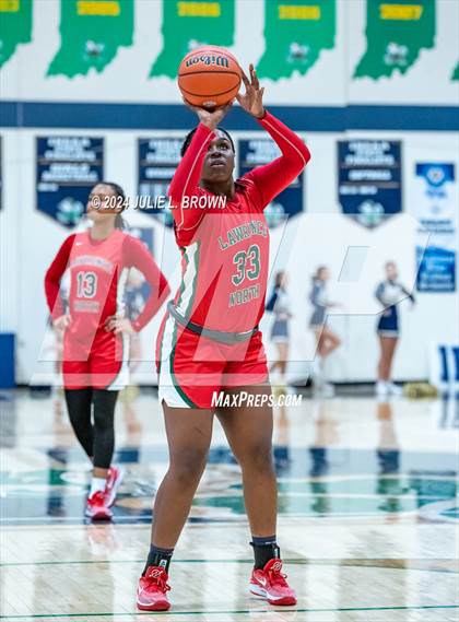 Thumbnail 2 in Lawrence North vs. Cathedral (IHSAA 4A Sectional 10 First Round) photogallery.