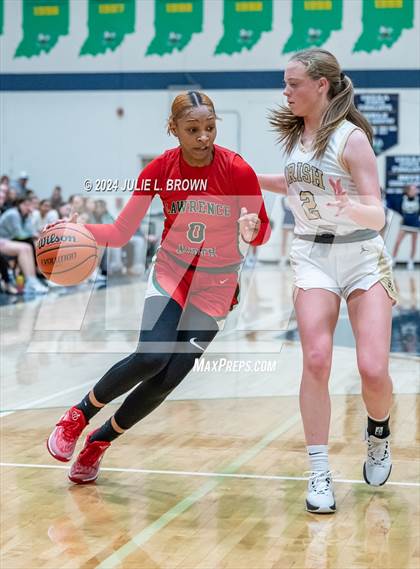 Thumbnail 3 in Lawrence North vs. Cathedral (IHSAA 4A Sectional 10 First Round) photogallery.