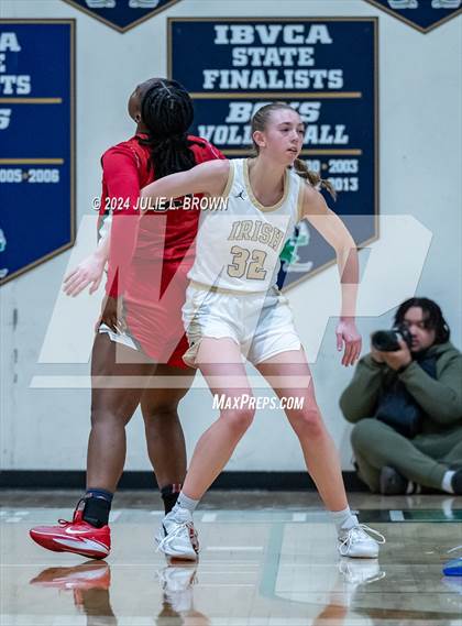 Thumbnail 1 in Lawrence North vs. Cathedral (IHSAA 4A Sectional 10 First Round) photogallery.