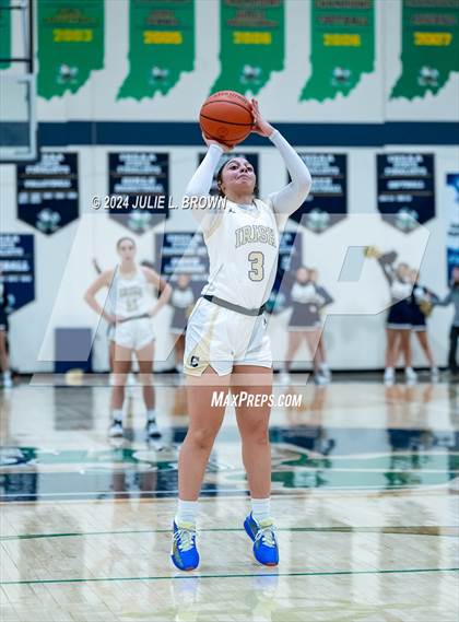 Thumbnail 2 in Lawrence North vs. Cathedral (IHSAA 4A Sectional 10 First Round) photogallery.