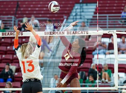 Thumbnail 1 in Collinsville vs. Pilot Point (Hwy 75 Volleyfest) photogallery.