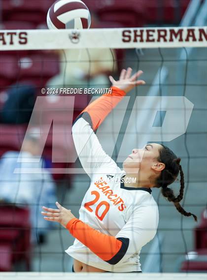 Thumbnail 3 in Collinsville vs. Pilot Point (Hwy 75 Volleyfest) photogallery.