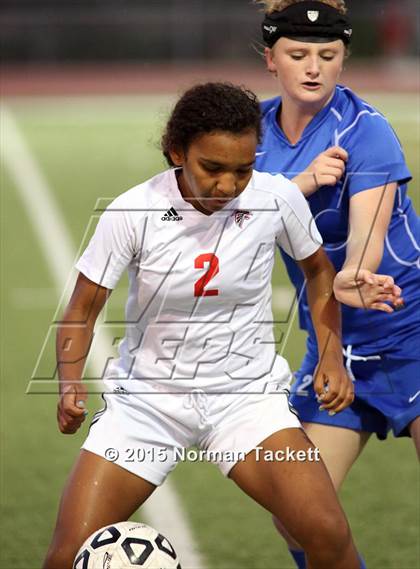 Thumbnail 3 in Andover @Heights (KSHSAA 5A Regional Playoff) photogallery.
